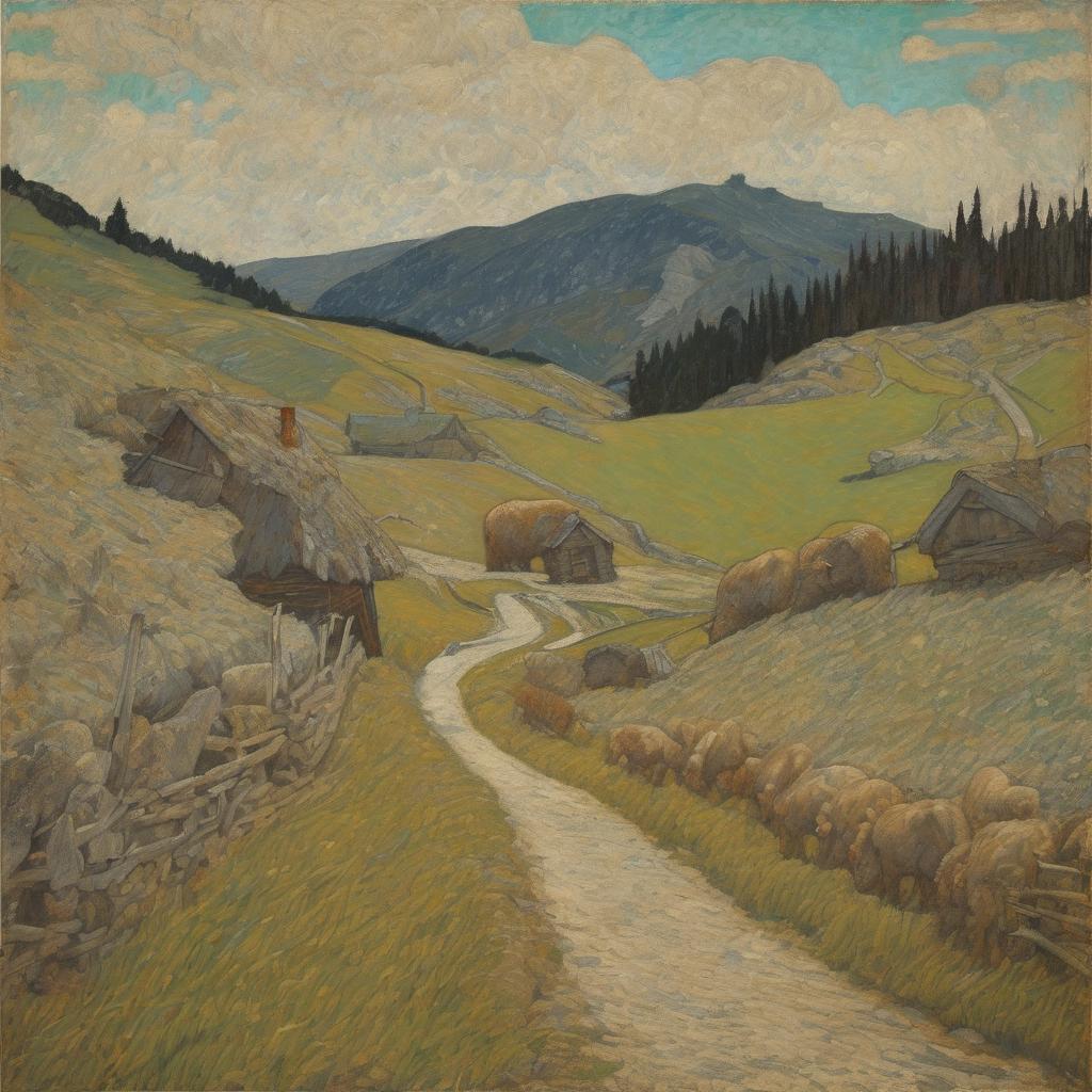 Η Τεχνική και το Στυλ του Giovanni Segantini